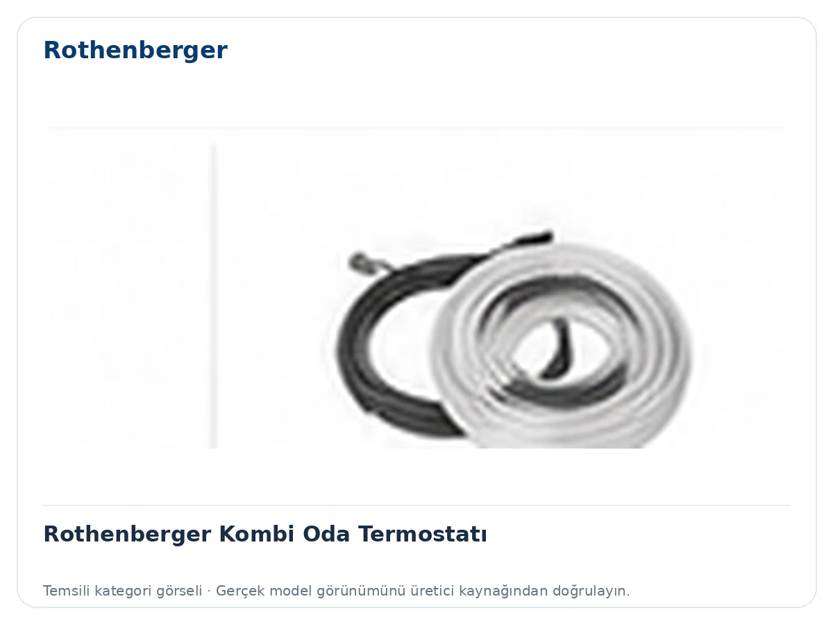 Rothenberger Kombi Oda Termostatı için temsili ürün görseli
