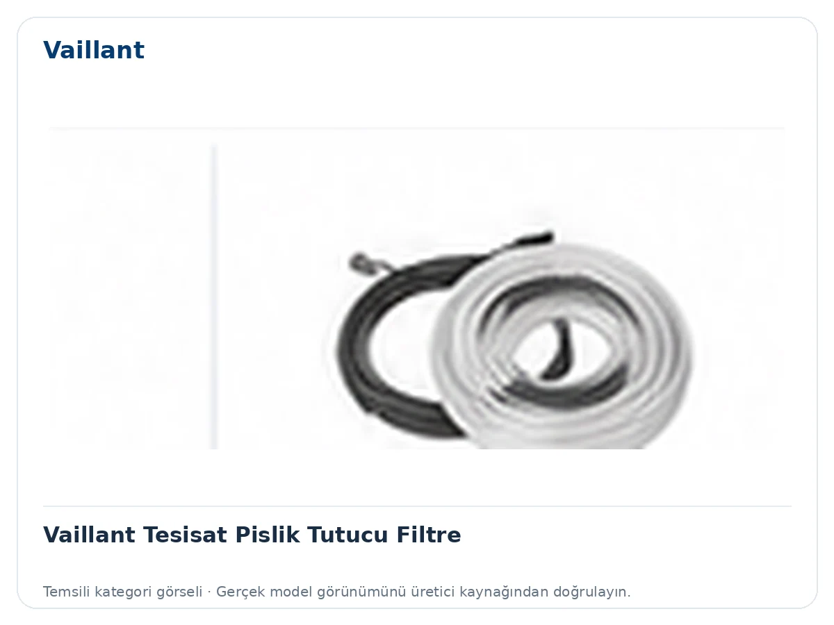Vaillant Tesisat Pislik Tutucu Filtre için temsili ürün görseli