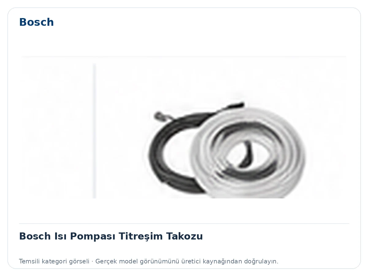Bosch Isı Pompası Titreşim Takozu için temsili ürün görseli