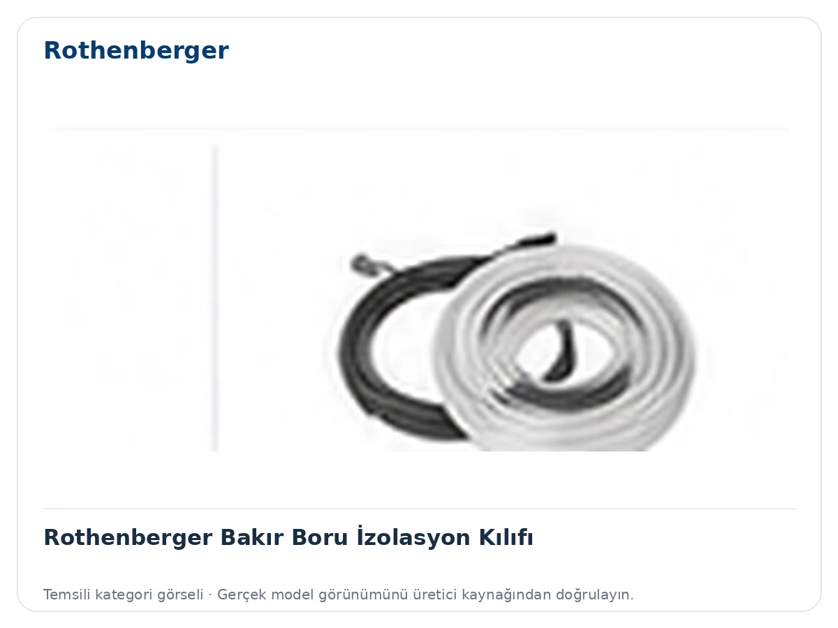 Rothenberger Bakır Boru İzolasyon Kılıfı için temsili ürün görseli